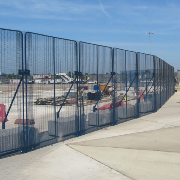 POLMIL® Base Level Security Fence With SafeBlok™ - 3m | Blok ‘N’ Mesh